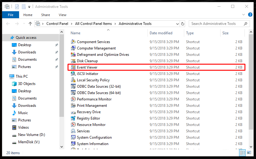 How To Check And Export Windows Event Logs When Reporting A Vss Issue